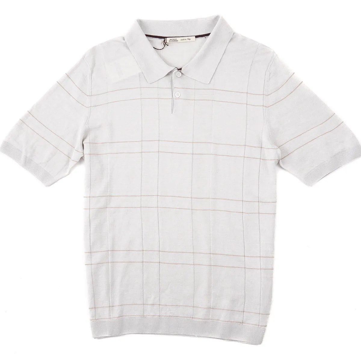 Maurizio Baldassari Linen-Silk Polo Clothing_Maurizio-Baldassari