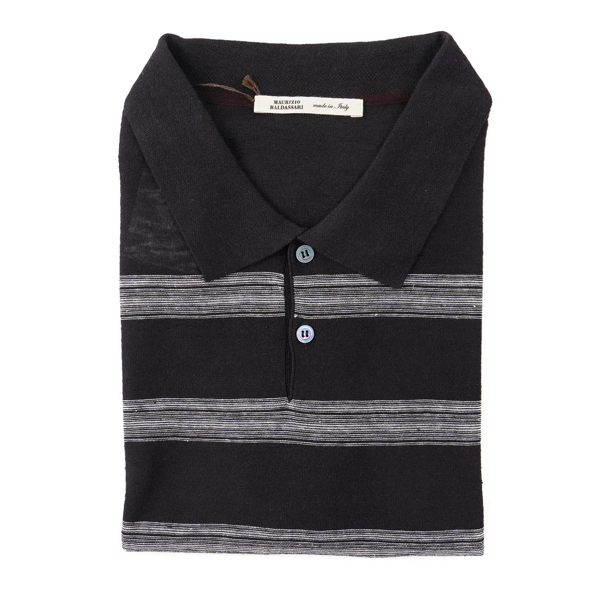 Maurizio Baldassari Linen-Silk Polo Clothing_Maurizio-Baldassari