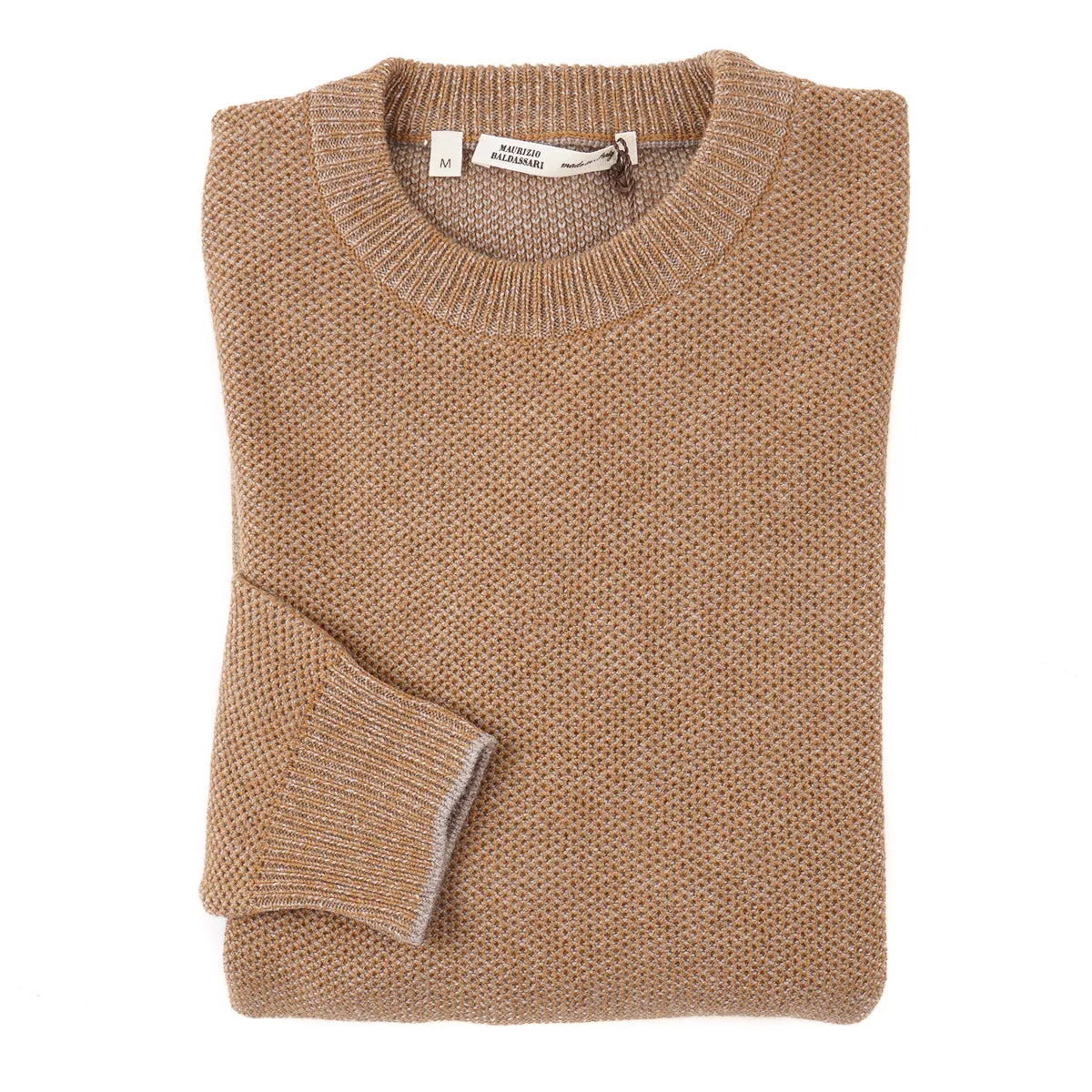 Maurizio Baldassari Piquet Cashmere Sweater Clothing_Maurizio-Baldassari