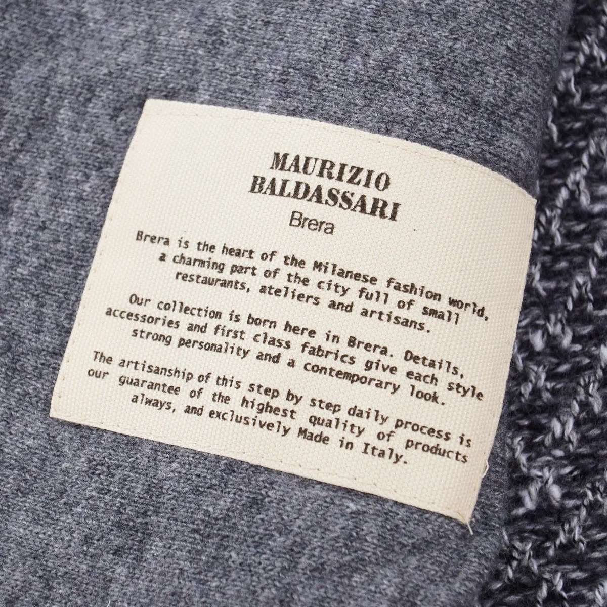 Maurizio Baldassari Piquet Knit Sweater-Jacket Clothing_Maurizio-Baldassari