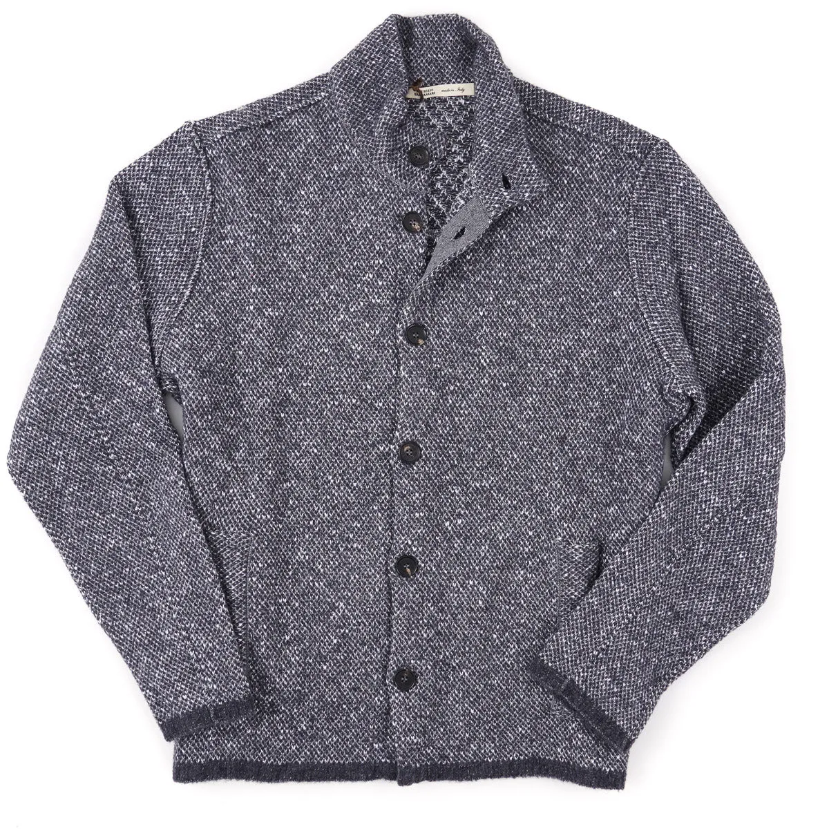Maurizio Baldassari Piquet Knit Sweater-Jacket Clothing_Maurizio-Baldassari