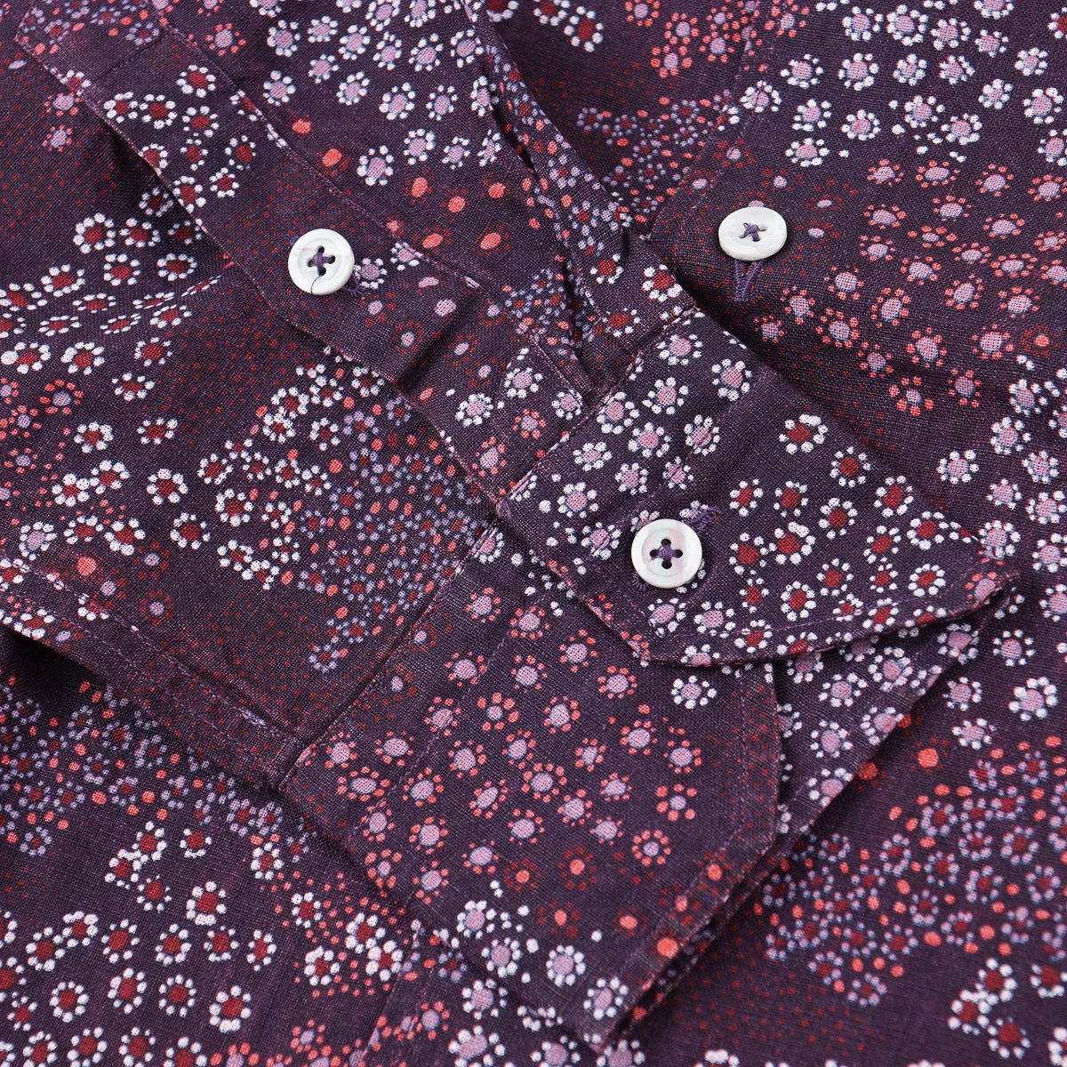Maurizio Baldassari Printed Linen Shirt Clothing_Maurizio-Baldassari