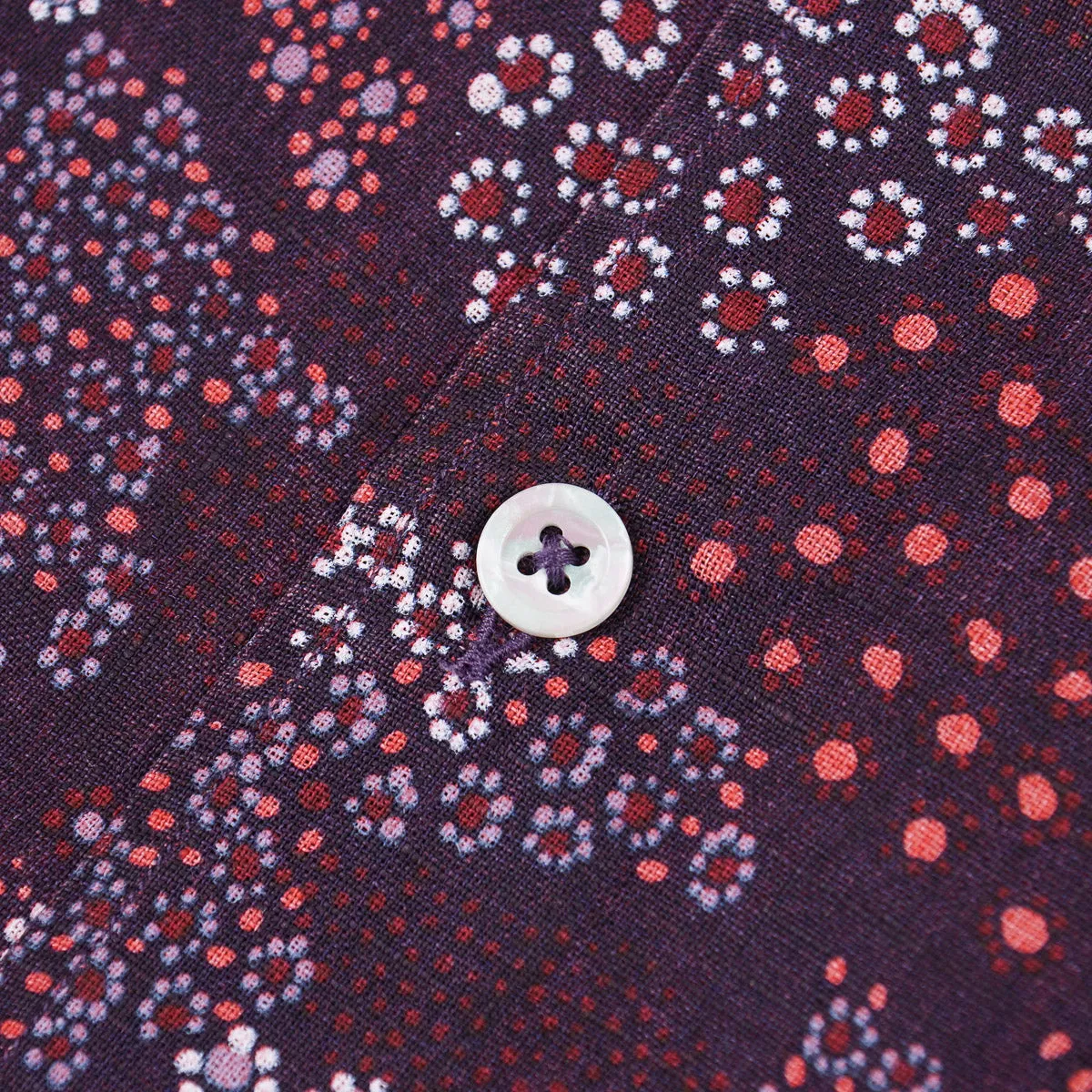Maurizio Baldassari Printed Linen Shirt Clothing_Maurizio-Baldassari