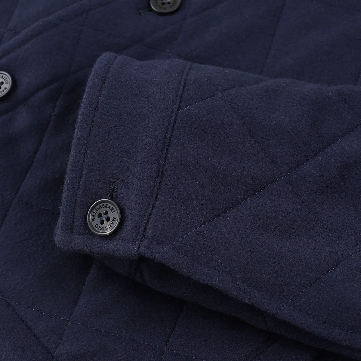 Maurizio Baldassari Quilted Cashmere Overshirt Clothing_Maurizio-Baldassari