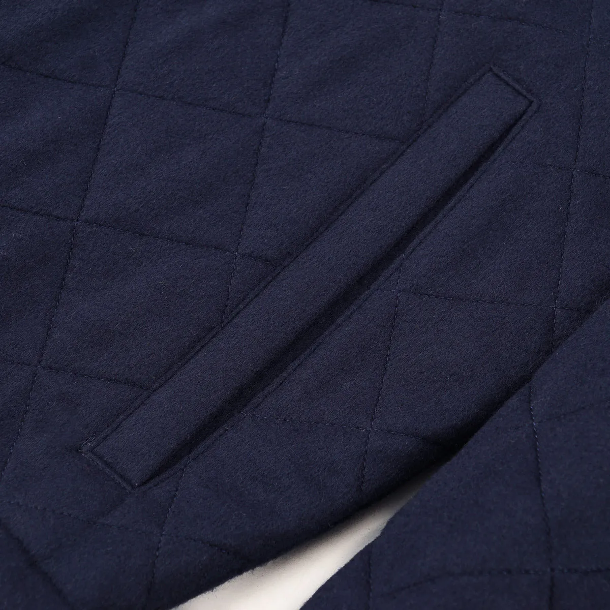 Maurizio Baldassari Quilted Cashmere Overshirt Clothing_Maurizio-Baldassari