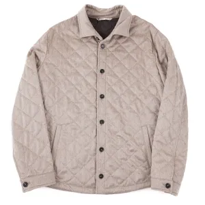 Maurizio Baldassari Quilted Cashmere Overshirt Clothing_Maurizio-Baldassari