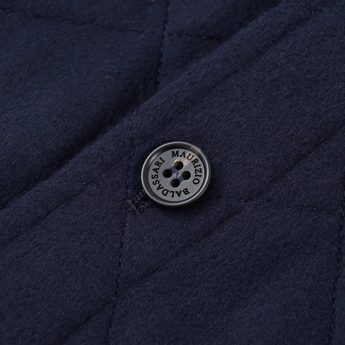 Maurizio Baldassari Quilted Cashmere Overshirt Clothing_Maurizio-Baldassari