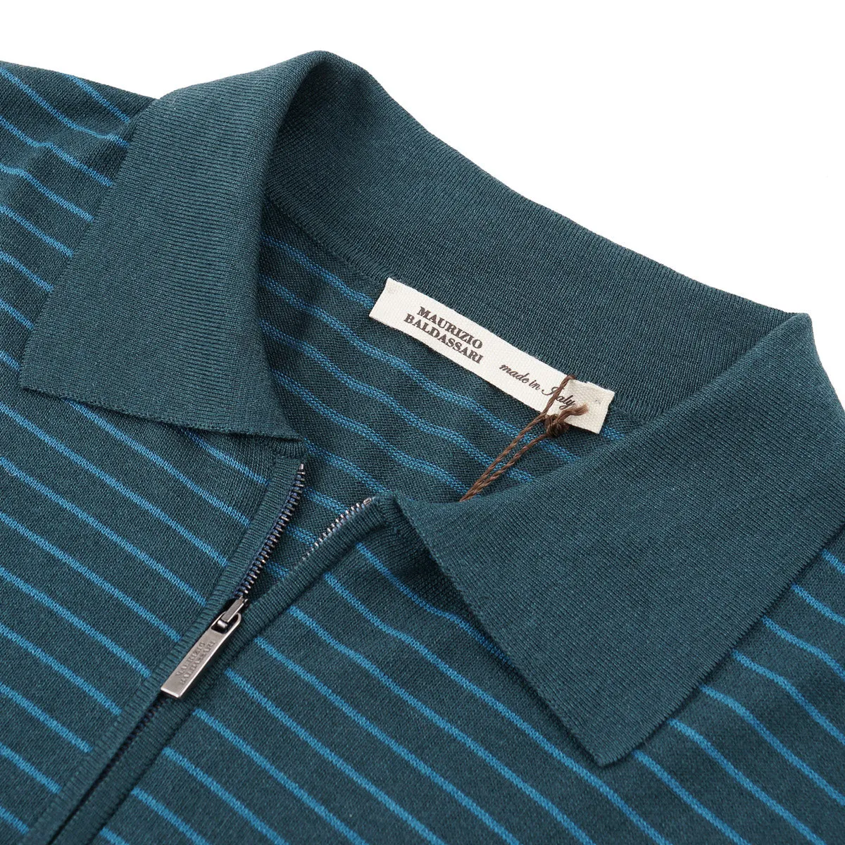 Maurizio Baldassari Silk-Cotton Polo Clothing_Maurizio-Baldassari