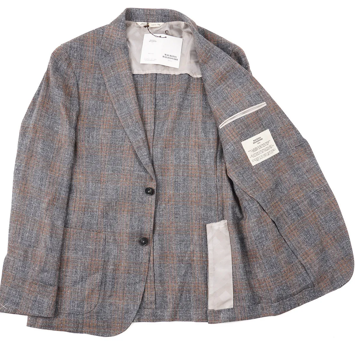 Maurizio Baldassari Silk-Linen-Wool 'Soft Jacket' Clothing_Maurizio-Baldassari
