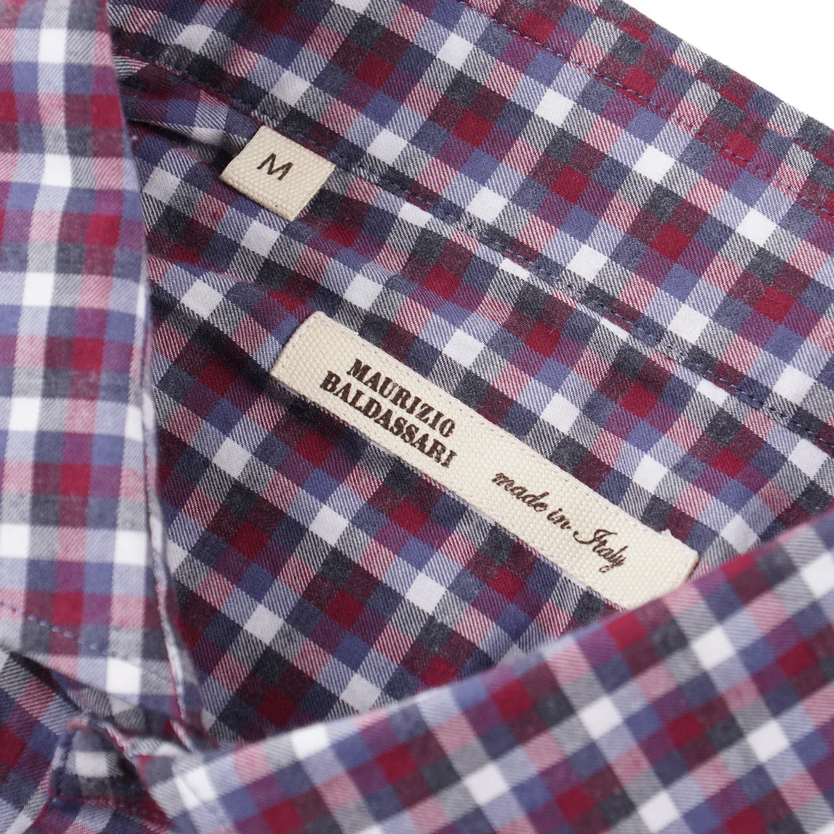 Maurizio Baldassari Soft Twill Cotton Shirt Clothing_Maurizio-Baldassari
