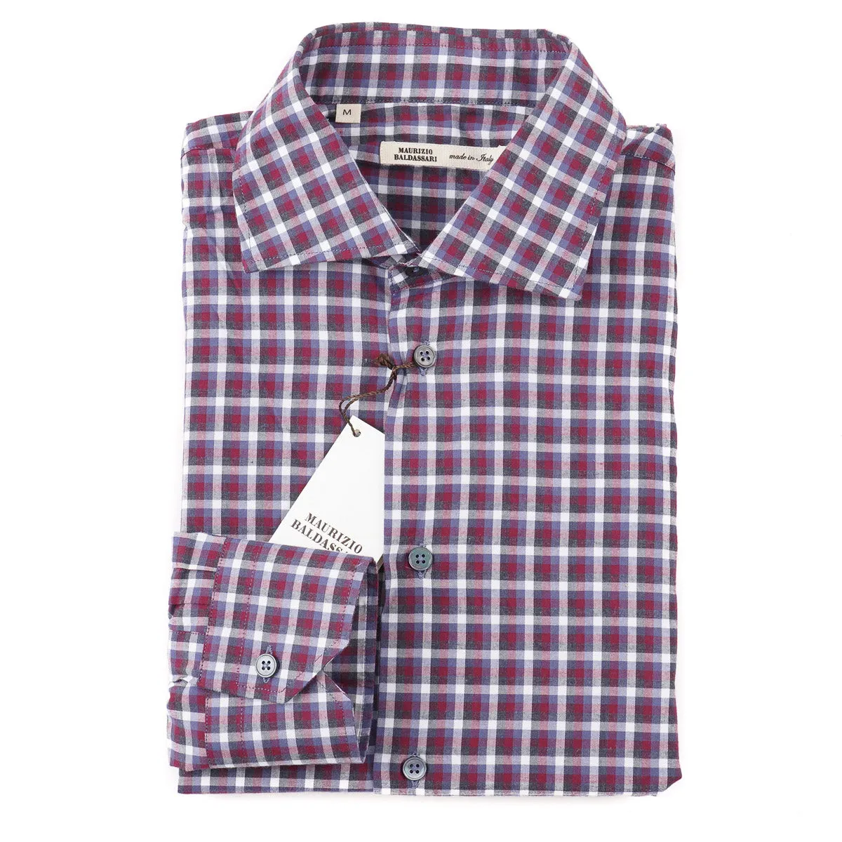 Maurizio Baldassari Soft Twill Cotton Shirt Clothing_Maurizio-Baldassari