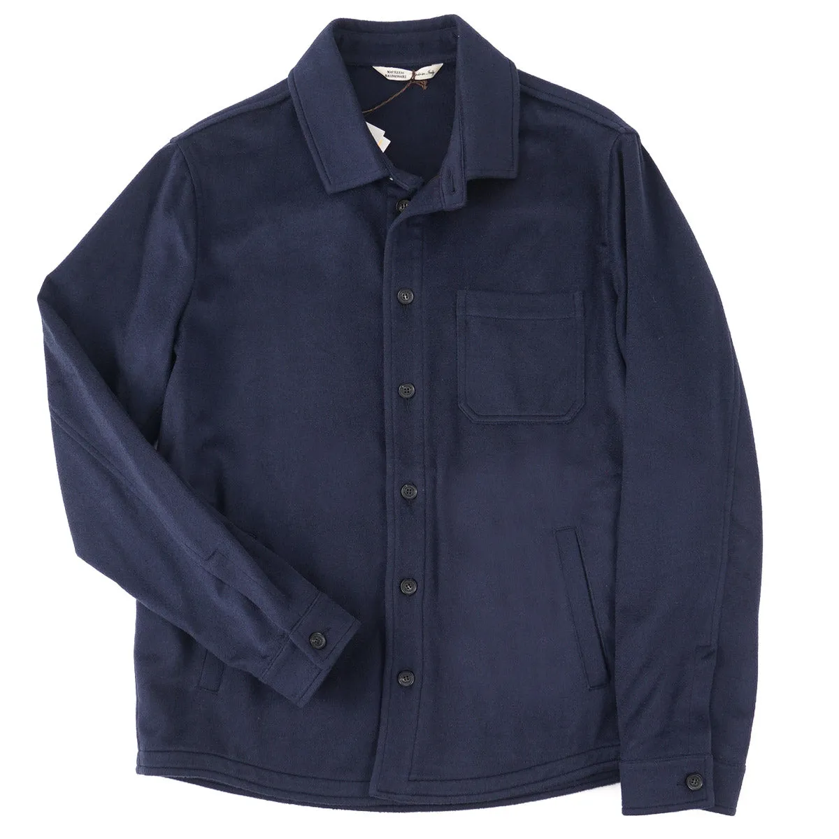 Maurizio Baldassari Solferino Cashmere Overshirt Clothing_Maurizio-Baldassari