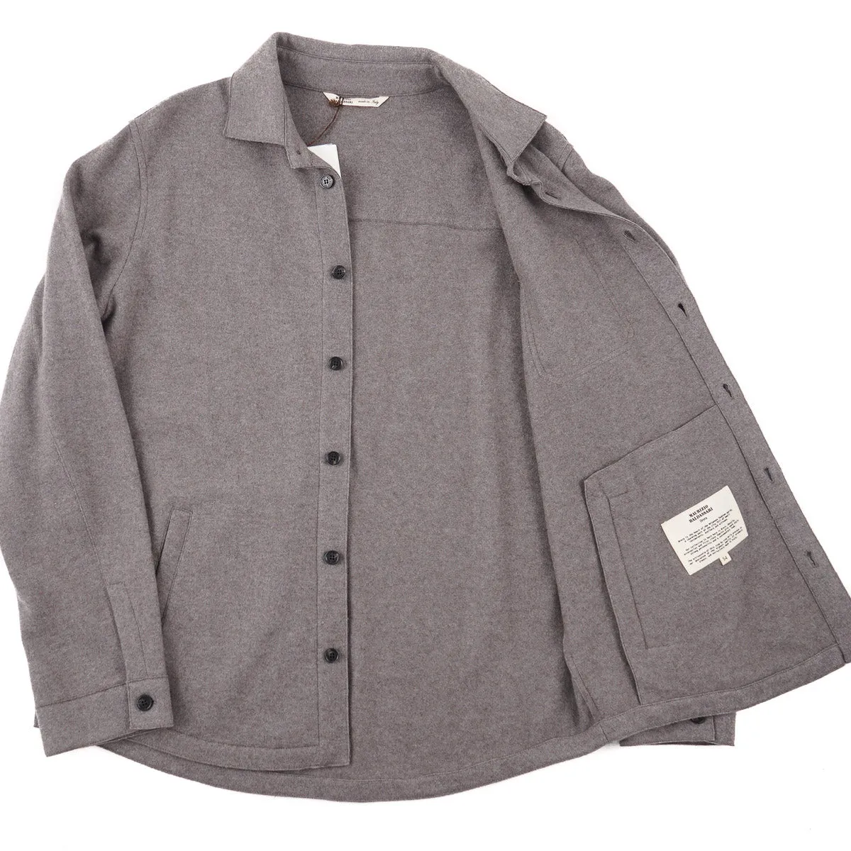 Maurizio Baldassari Solferino Cashmere Overshirt Clothing_Maurizio-Baldassari