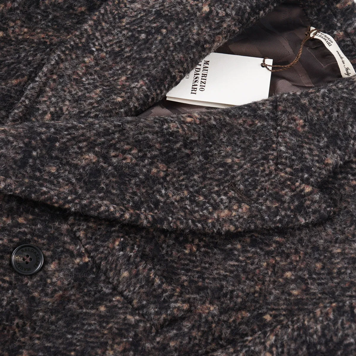 Maurizio Baldassari Wool and Baby Alpaca Coat Clothing_Maurizio-Baldassari