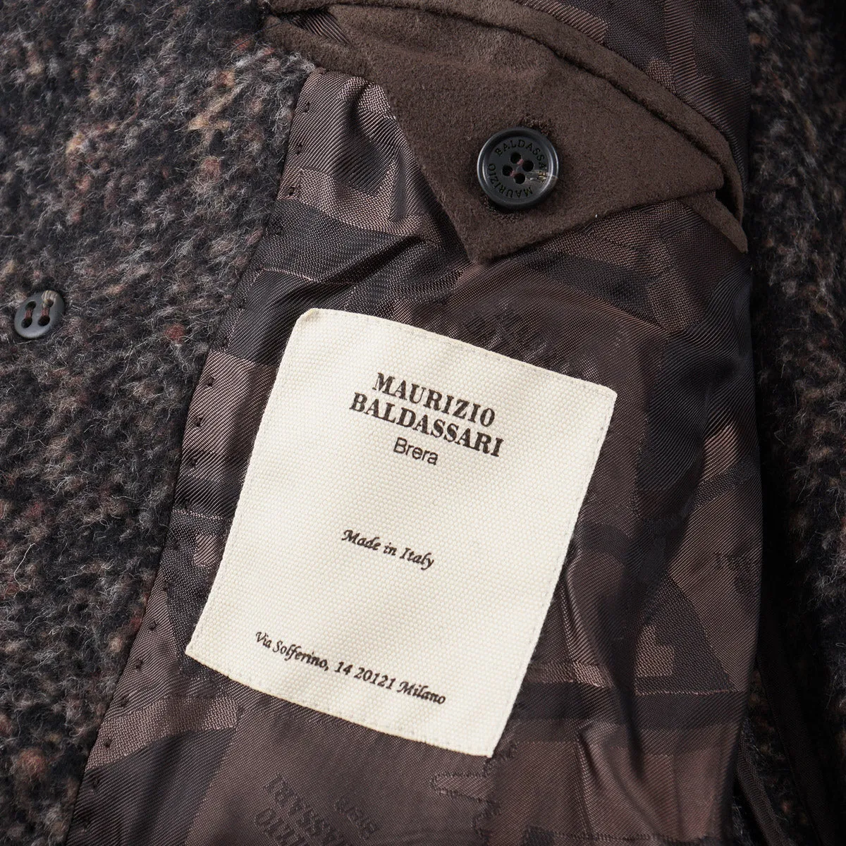 Maurizio Baldassari Wool and Baby Alpaca Coat Clothing_Maurizio-Baldassari