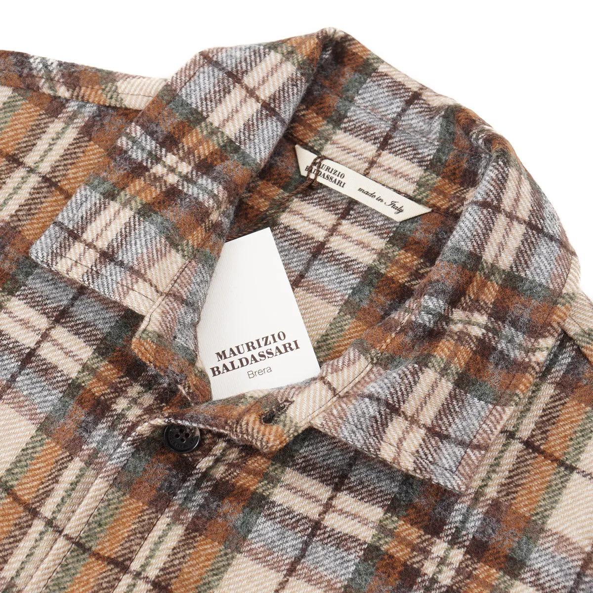 Maurizio Baldassari Wool-Baby Alpaca Overshirt Clothing_Maurizio-Baldassari