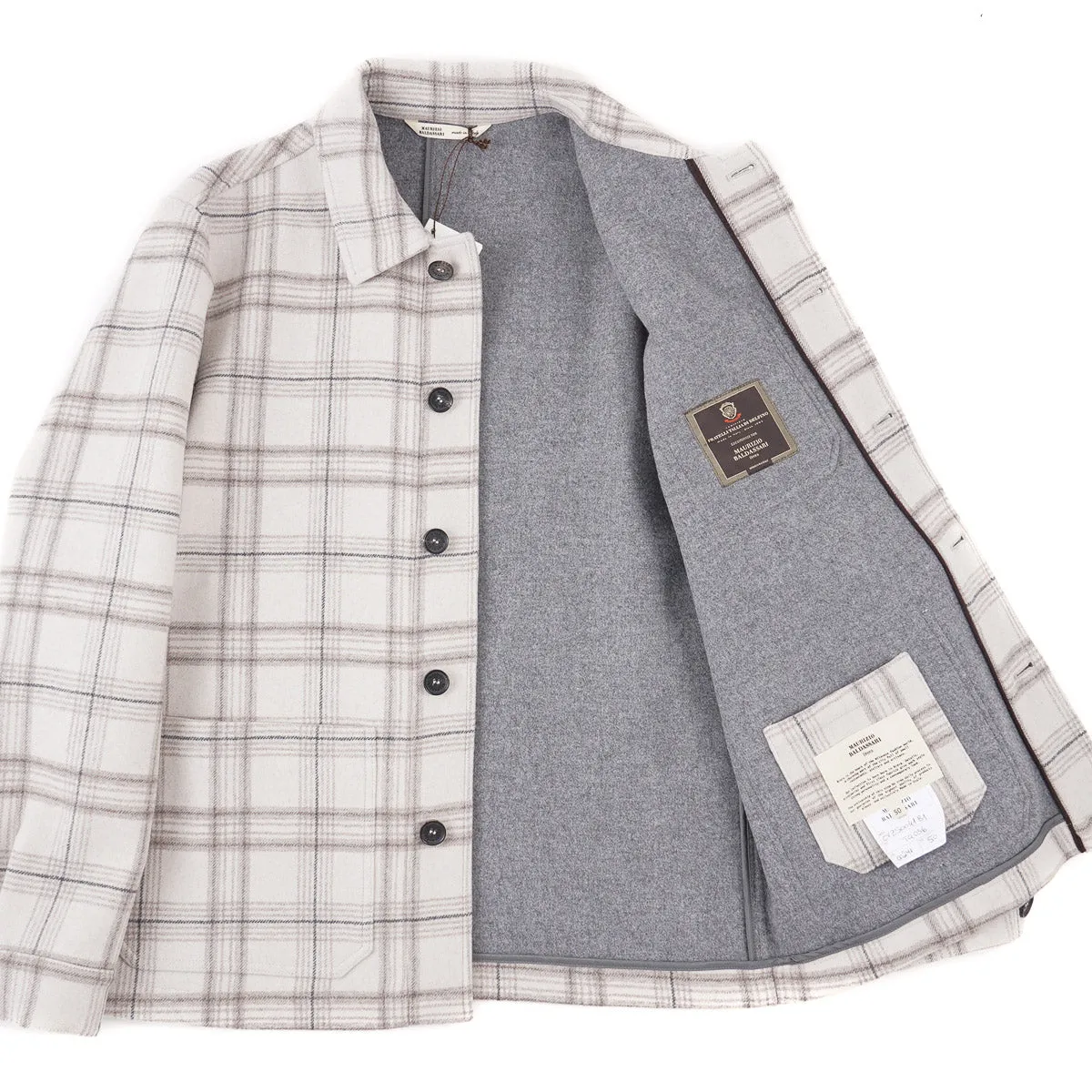 Maurizio Baldassari Wool-Cashmere Chore Jacket Clothing_Maurizio-Baldassari
