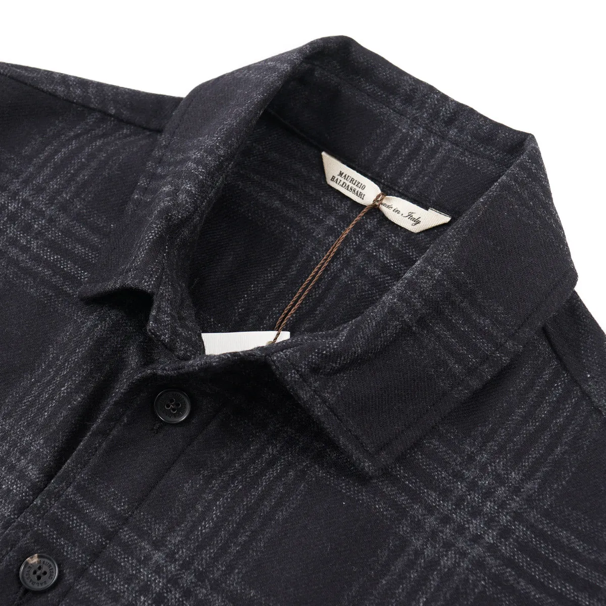 Maurizio Baldassari Wool-Cashmere Overshirt Clothing_Maurizio-Baldassari