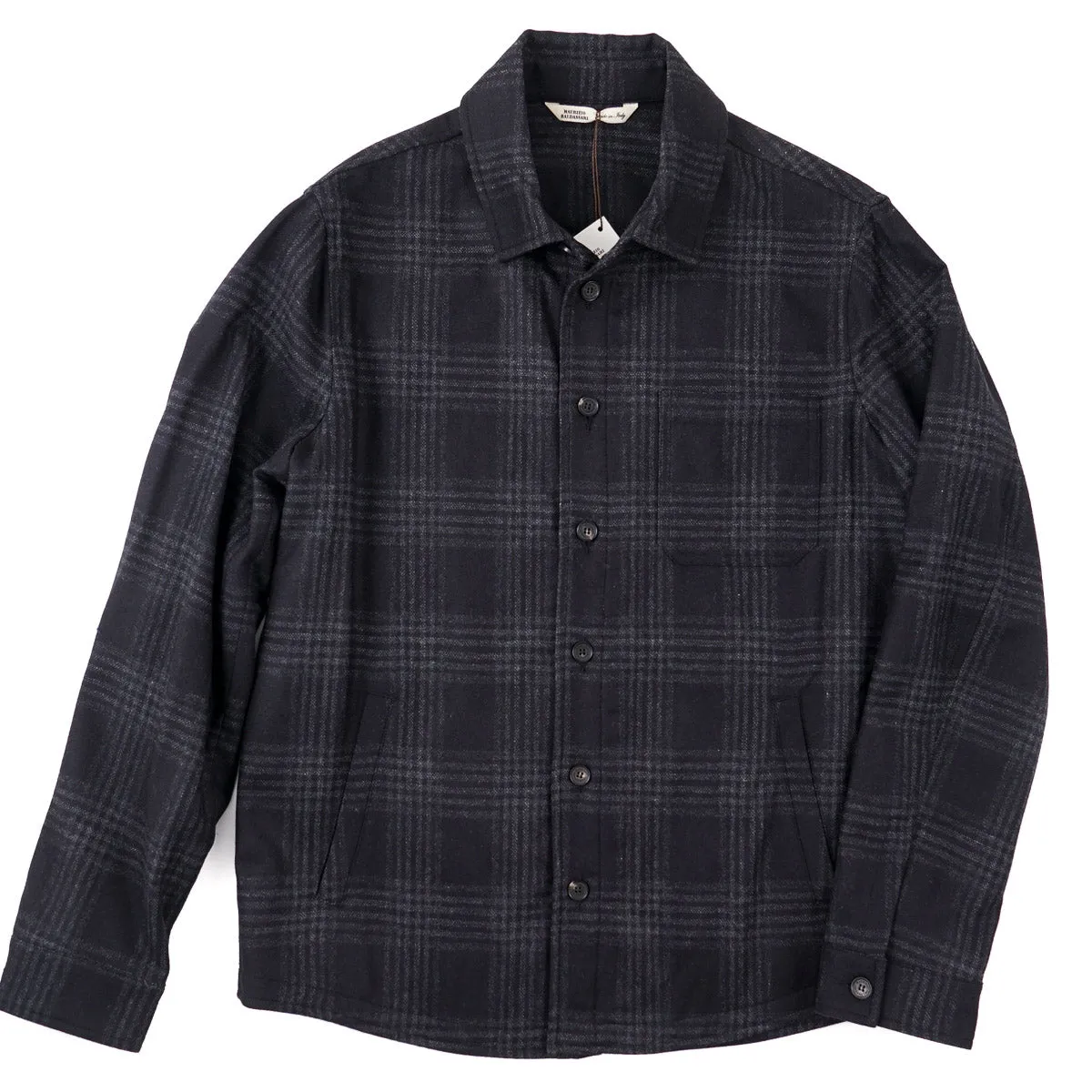 Maurizio Baldassari Wool-Cashmere Overshirt Clothing_Maurizio-Baldassari