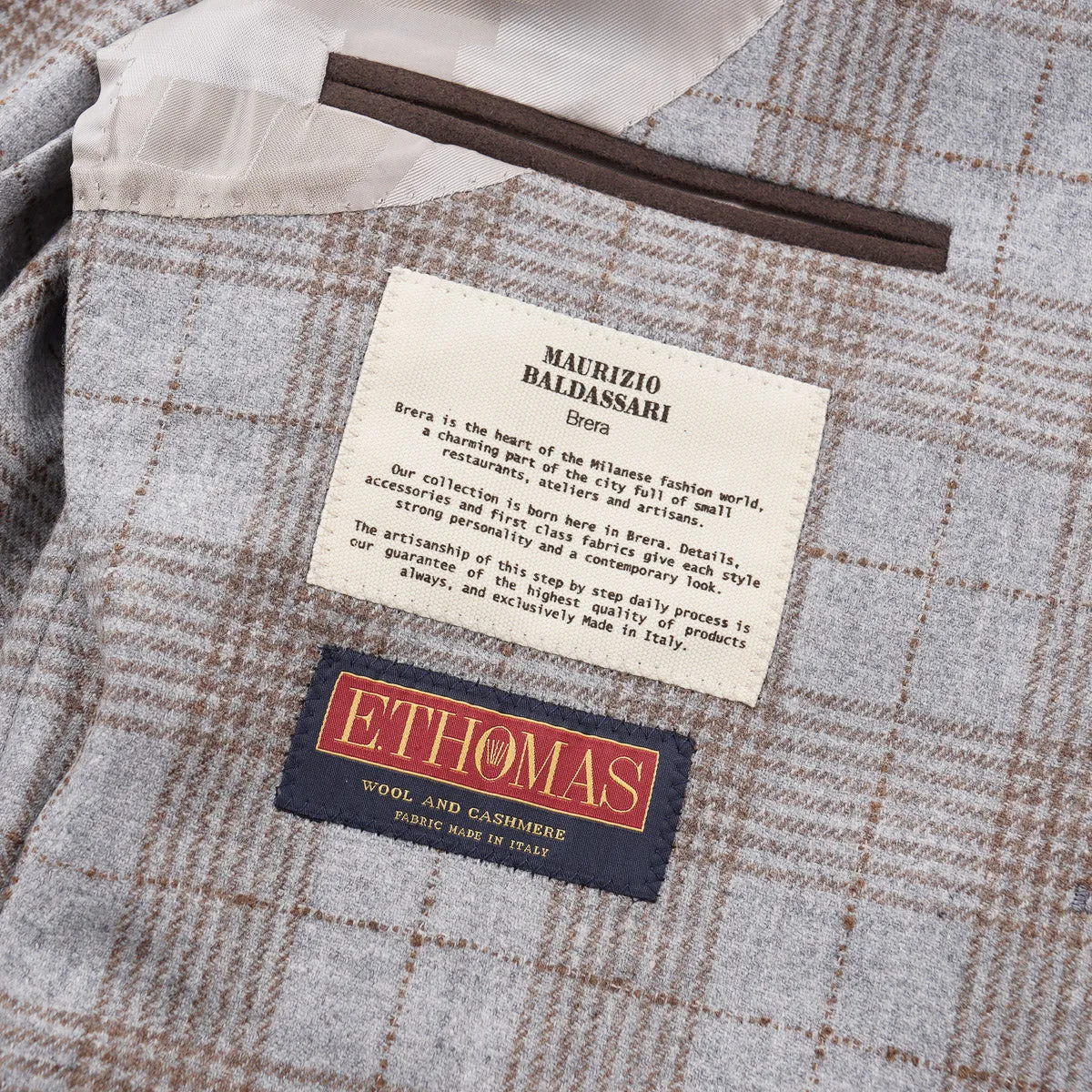 Maurizio Baldassari Wool-Cashmere 'Soft Jacket' Clothing_Maurizio-Baldassari