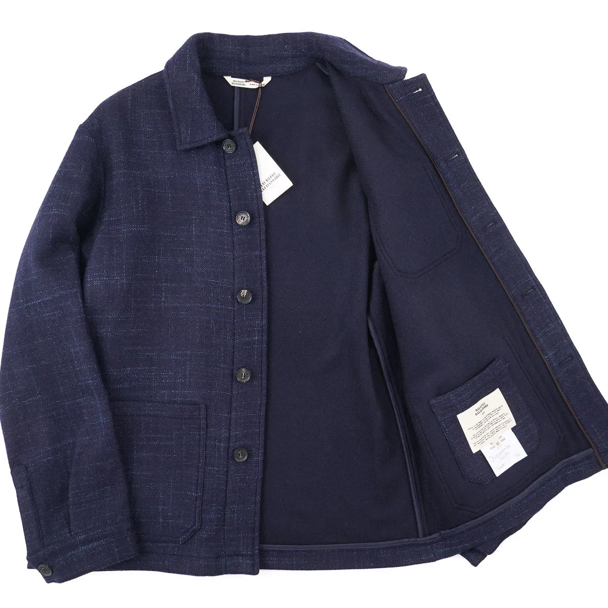 Maurizio Baldassari Wool Chore Jacket Clothing_Maurizio-Baldassari