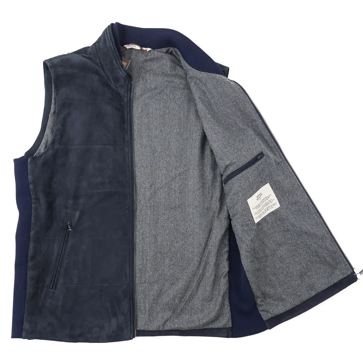 Maurizio Baldassari Wool-Lined Suede Vest Clothing_Maurizio-Baldassari