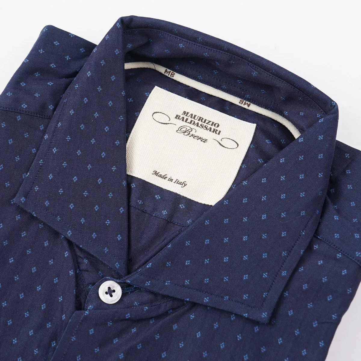 Maurizio Baldassari Woven Cotton Shirt Clothing_Maurizio-Baldassari