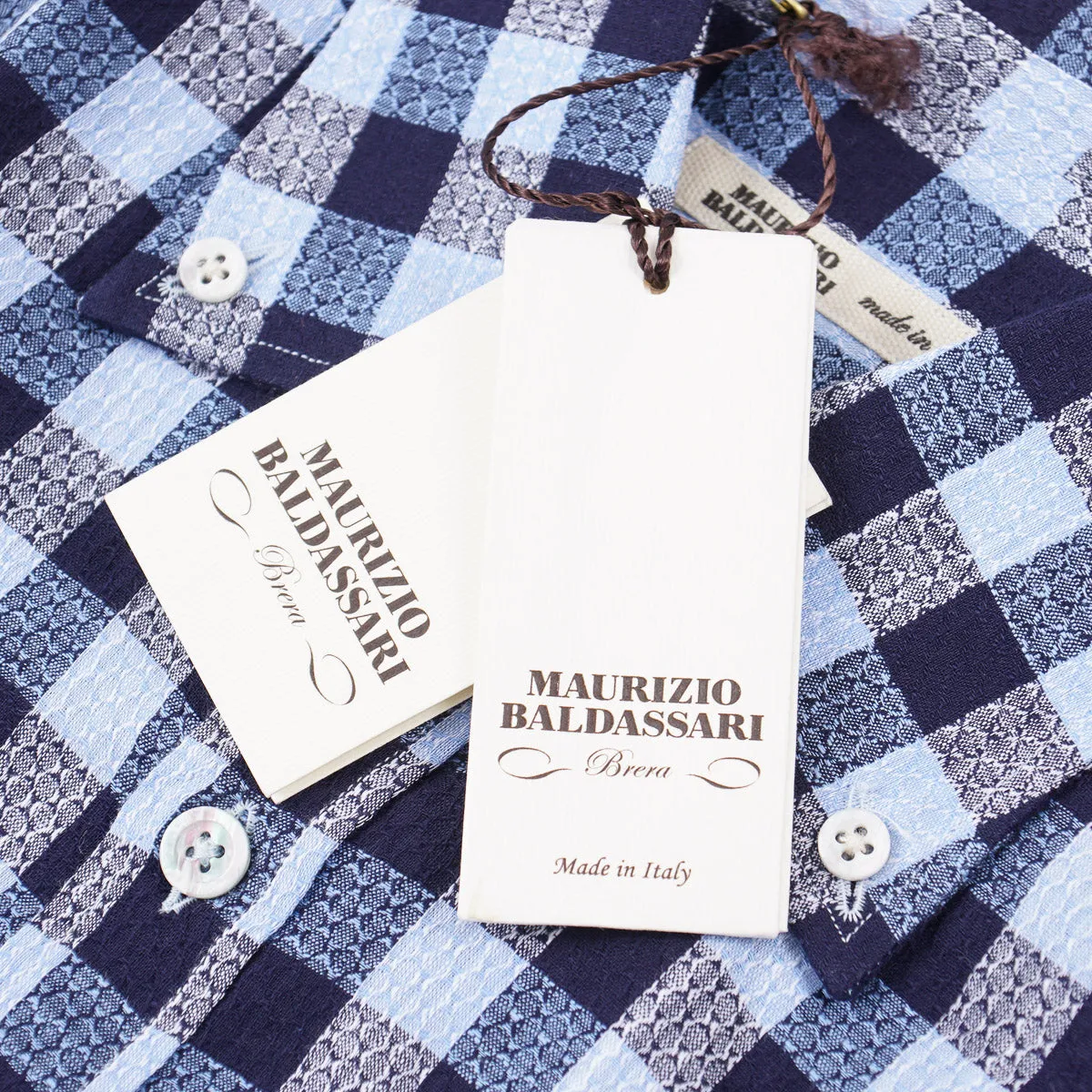 Maurizio Baldassari Woven Cotton Shirt Clothing_Maurizio-Baldassari