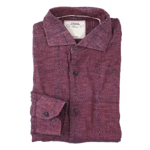 Maurizio Baldassari Woven Linen Shirt Clothing_Maurizio-Baldassari