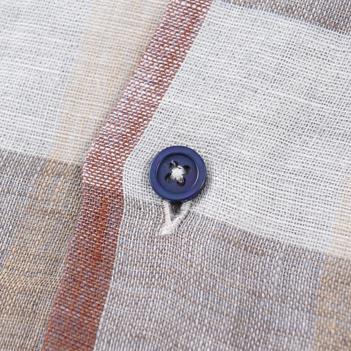 Maurizio Baldassari Woven Linen Shirt Clothing_Maurizio-Baldassari