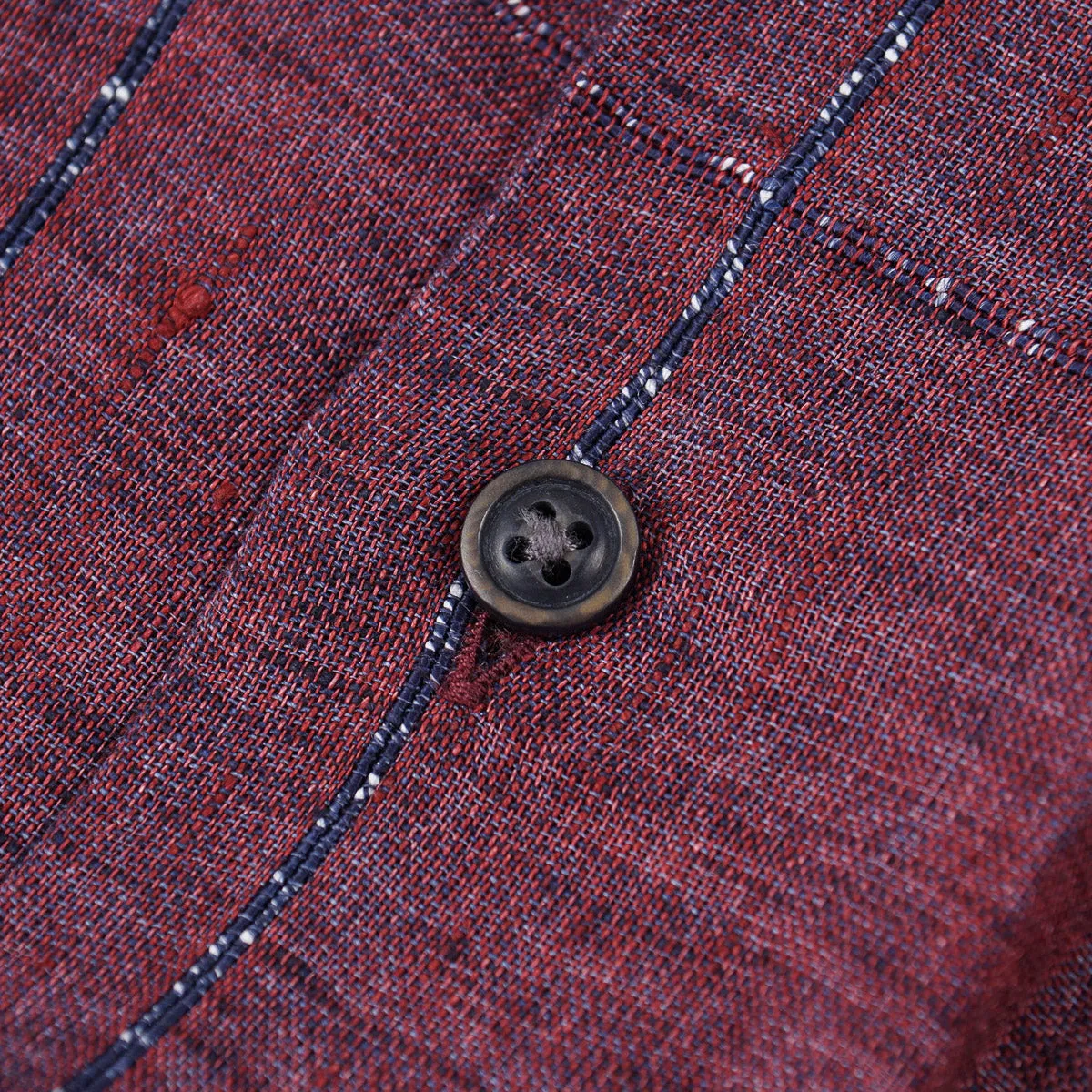 Maurizio Baldassari Woven Linen Shirt Clothing_Maurizio-Baldassari
