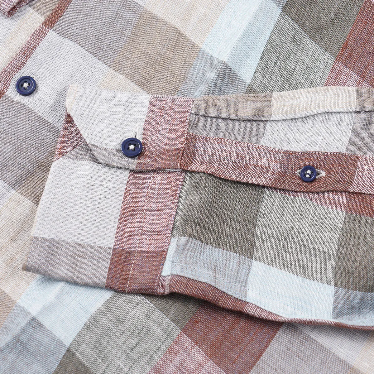 Maurizio Baldassari Woven Linen Shirt Clothing_Maurizio-Baldassari