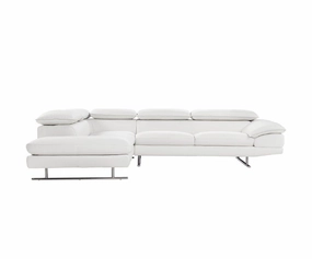 Mauro Leather Left Sectional sofa,couch,living room furniture