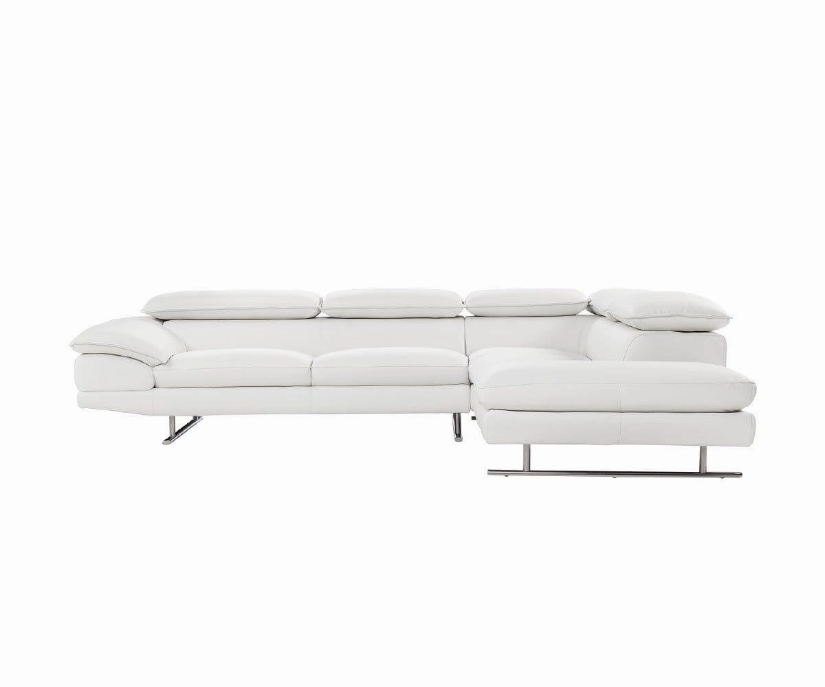 Mauro Leather Right Sectional sofa,couch,living room furniture