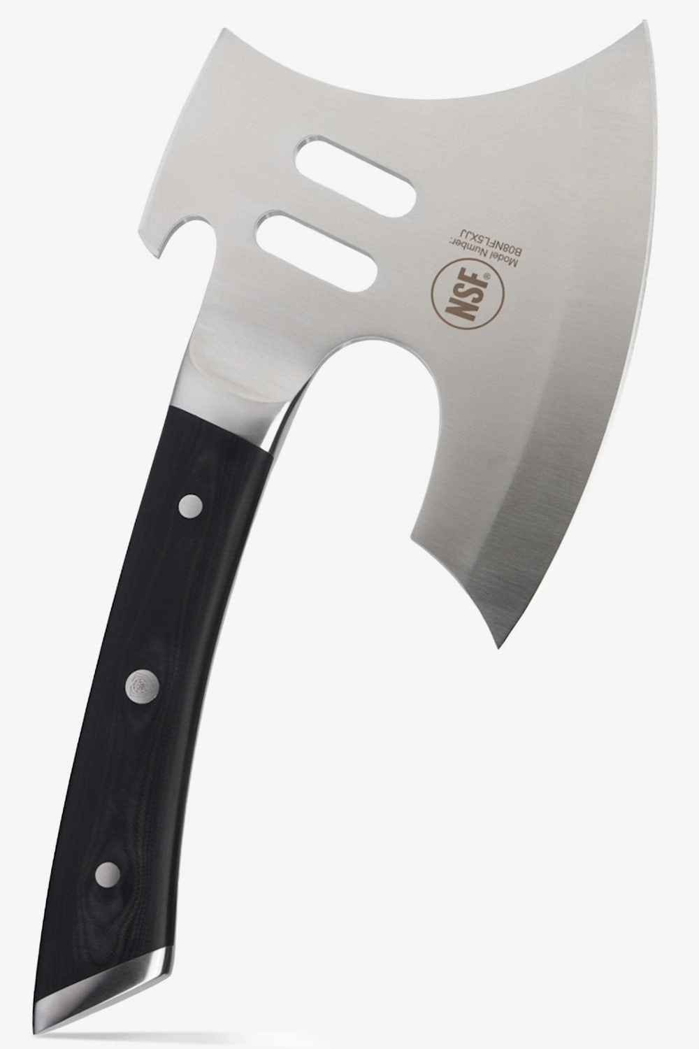 Meat Chopper 8" with Acacia Wood Stand | 'The Punisher' | Gladiator Series | NSF Certified | Dalstrong 