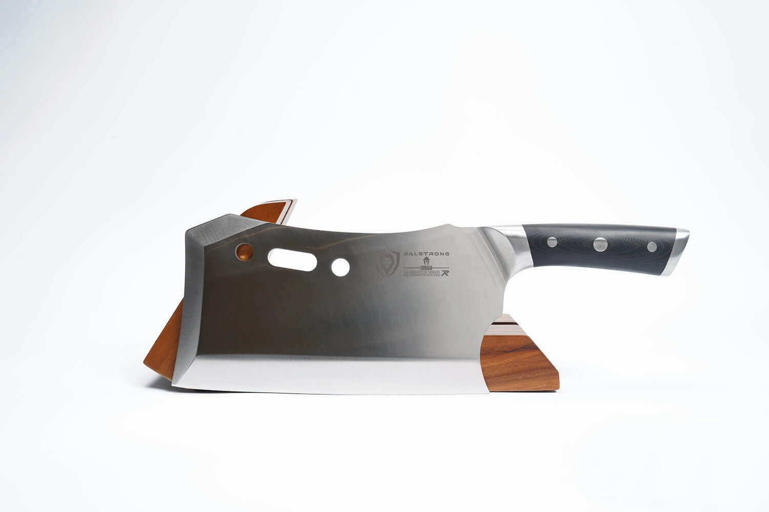 Meat Cleaver 9" with Stand | Obliterator | Gladiator Series | R | NSF Certified | Dalstrong 