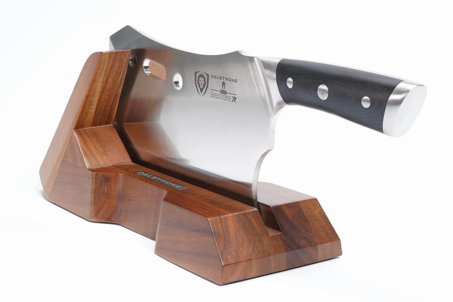 Meat Cleaver 9" with Stand | Obliterator | Gladiator Series | R | NSF Certified | Dalstrong 