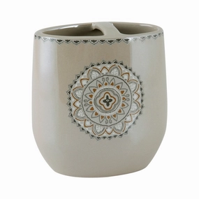 Medallion Ikat Toothbrush Holder toothbrush holder,bathroom cup,bathroom organizer