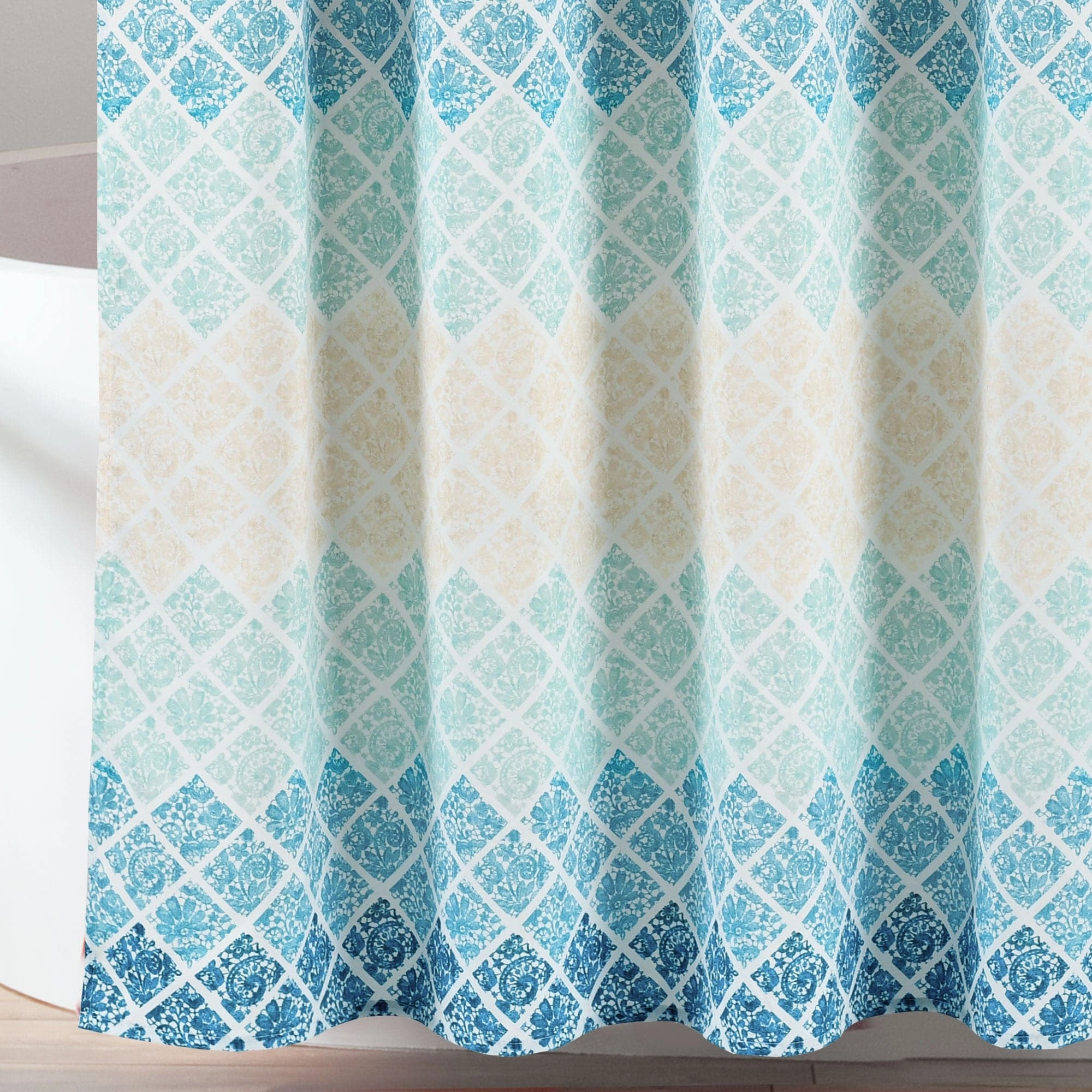 Medallion Ombre Shower Curtain