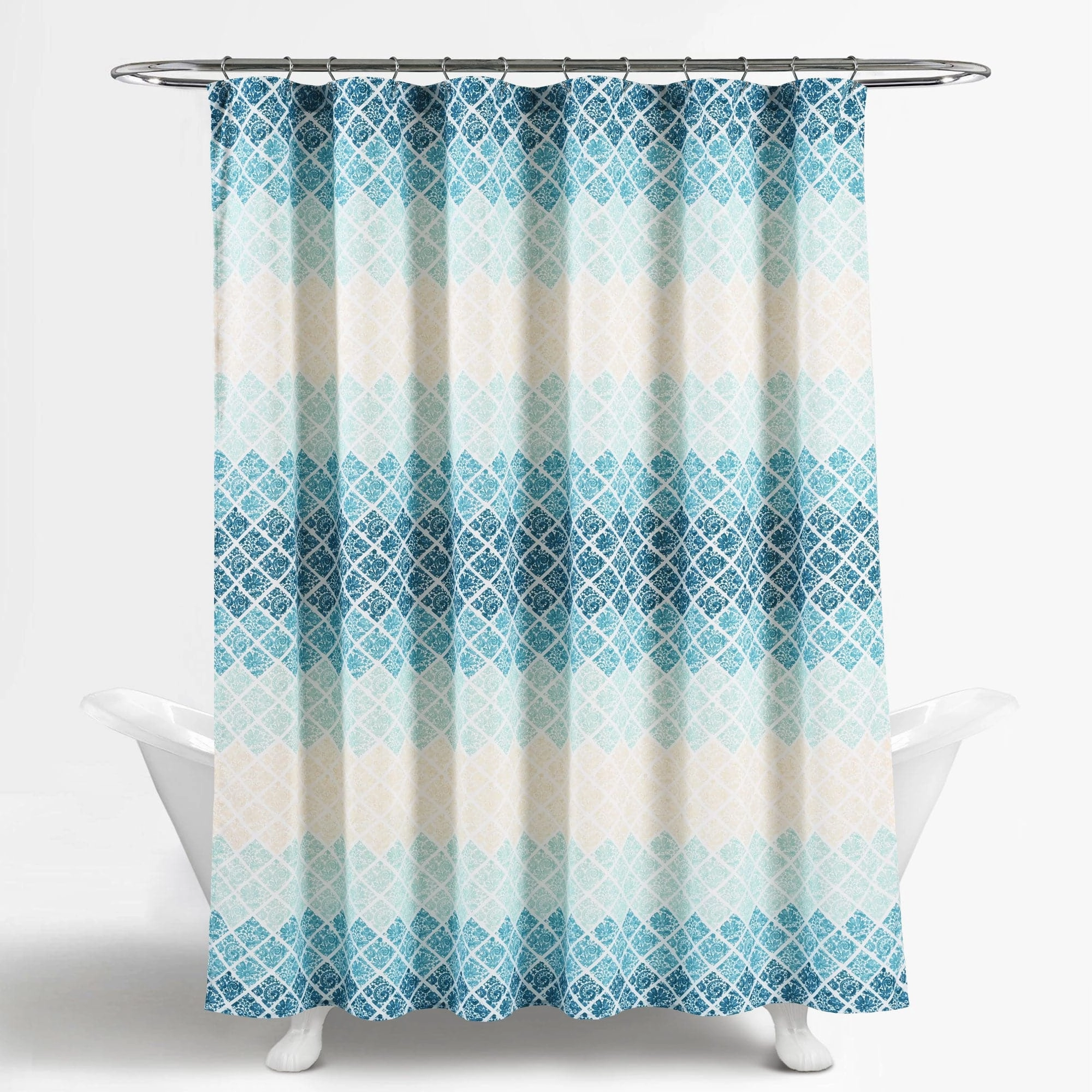 Medallion Ombre Shower Curtain