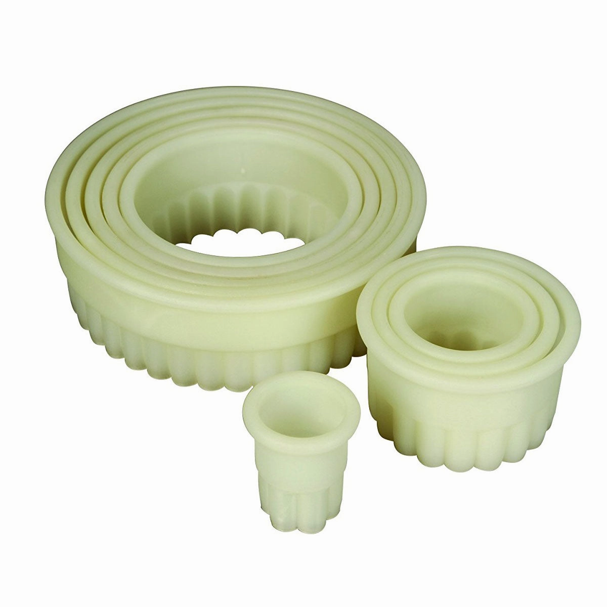 Mercer M35501 Fluted Dough / Cookie Cutters 9 pc. Set baking tools,cake baking,kitchen gadgets