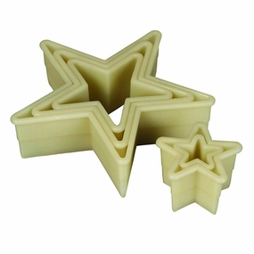 Mercer M35505 Star Dough / Cookie Cutters 5 pc. Set baking tools,cake baking,kitchen gadgets