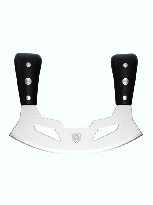 Mezzaluna Knife 8.5" | ABS Handles | Gladiator Series | Dalstrong 