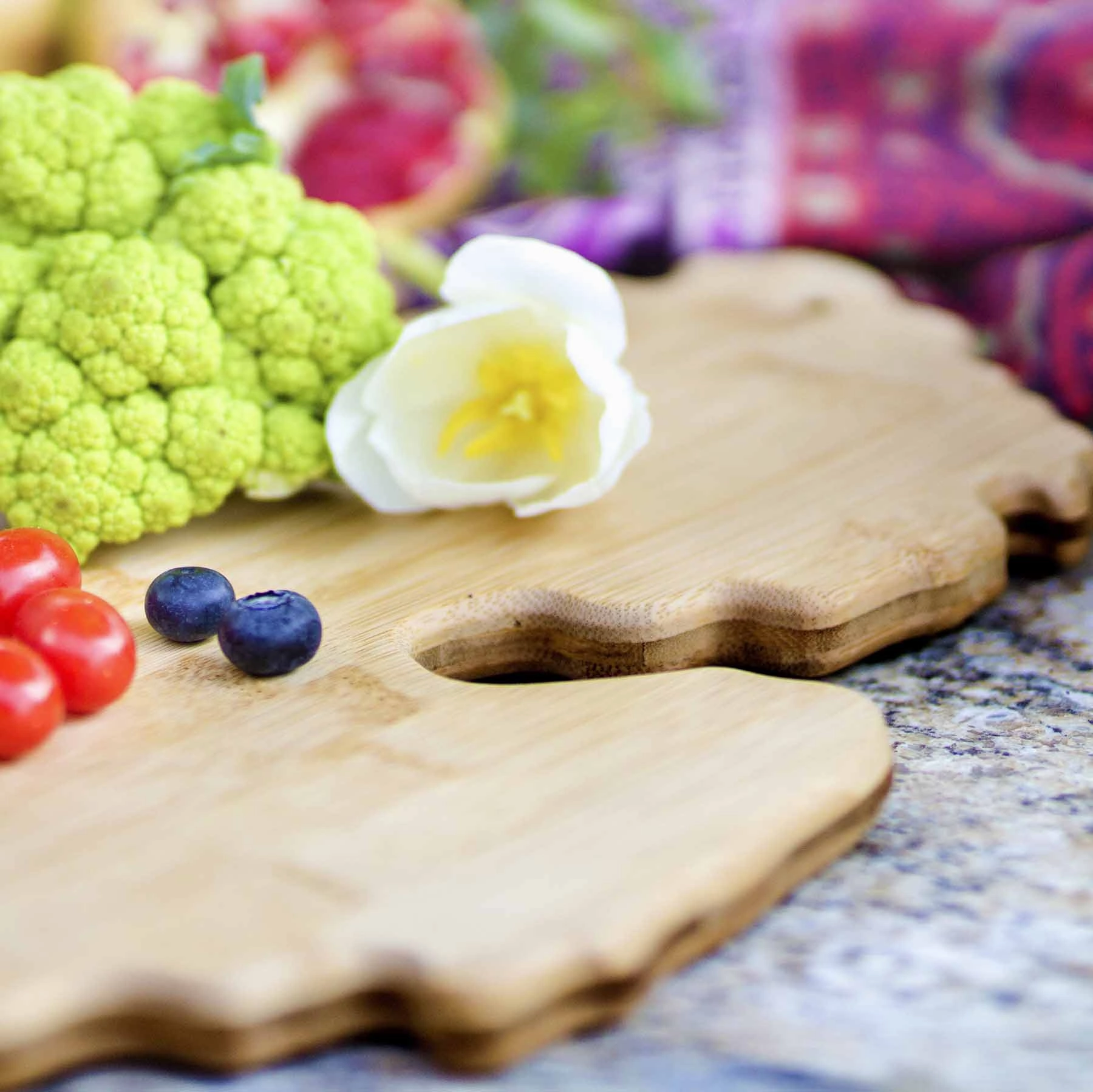 Michigan Mitten Cutting Board, 13-1/4" x 11-3/4"