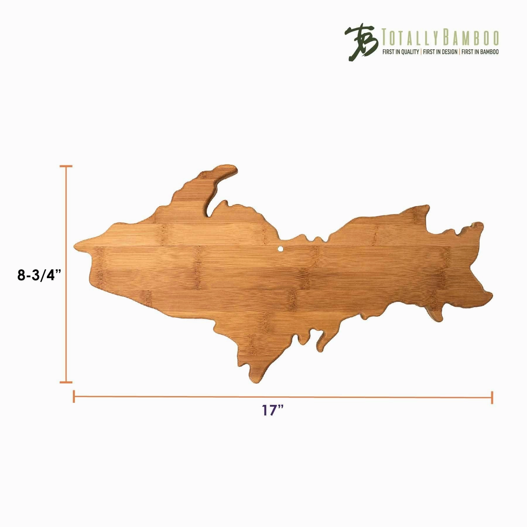 Michigan Upper Peninsula Cutting Board, 17" x 9-1/2"