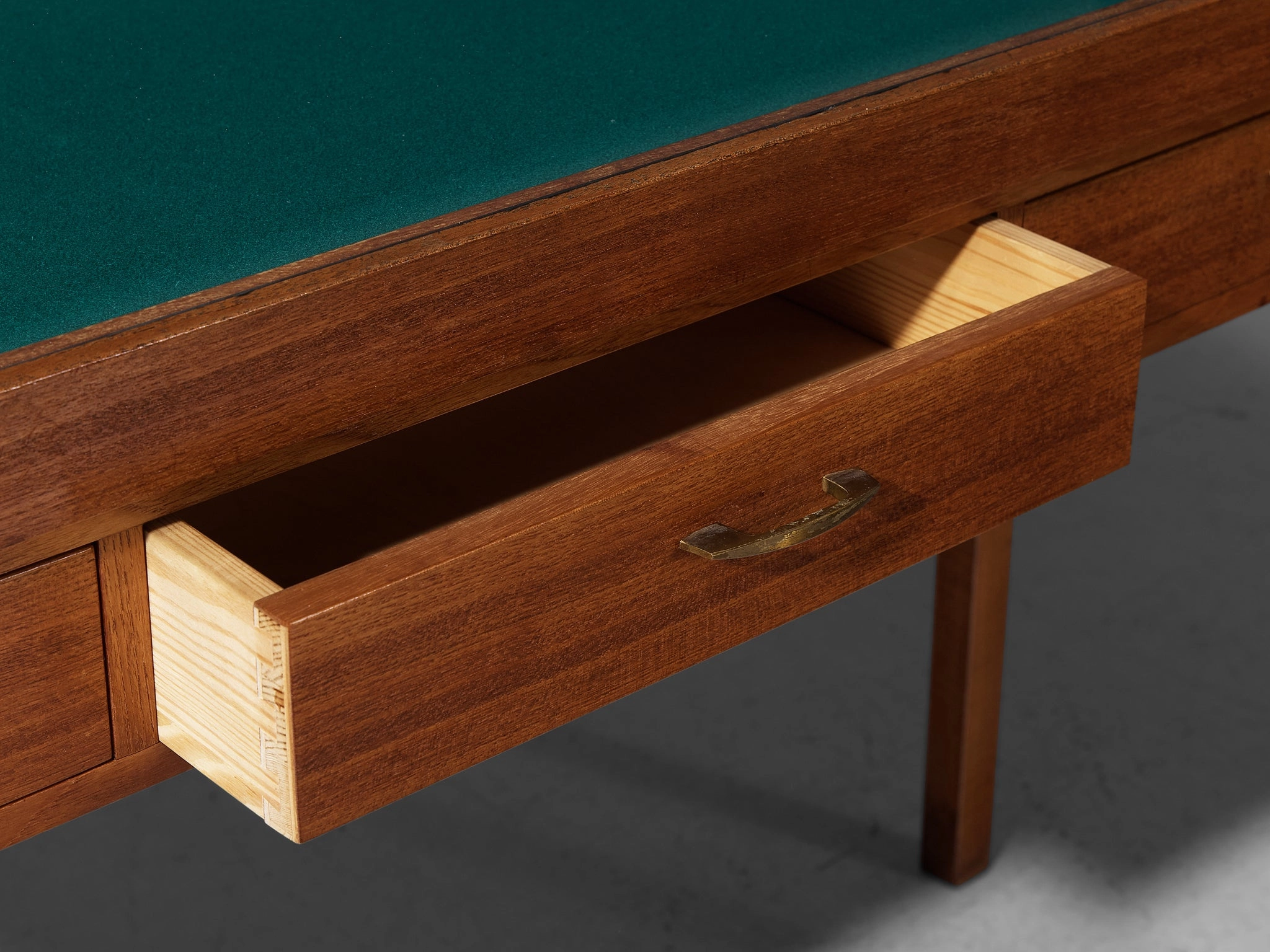 Mid-Century Showcase in Walnut and Pine