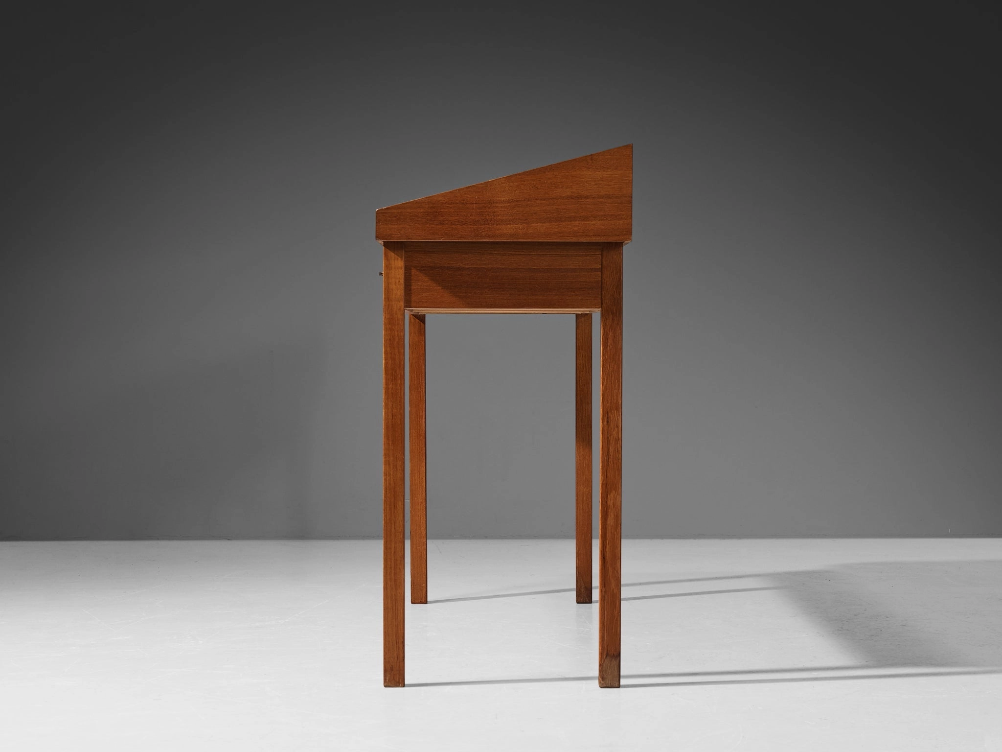 Mid-Century Showcase in Walnut and Pine