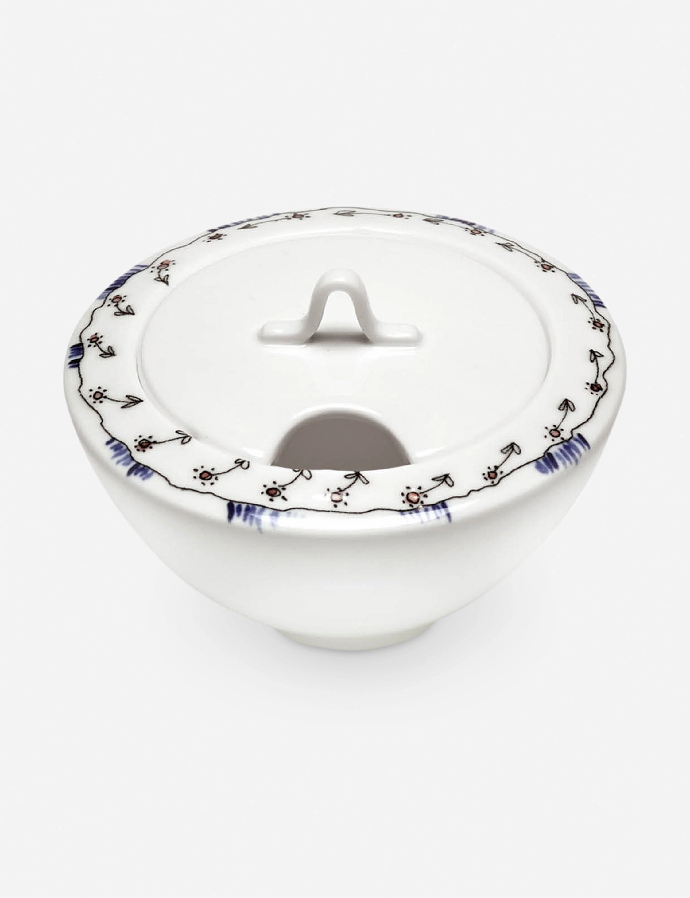 Midnight Flowers Creamer by Marni x Serax