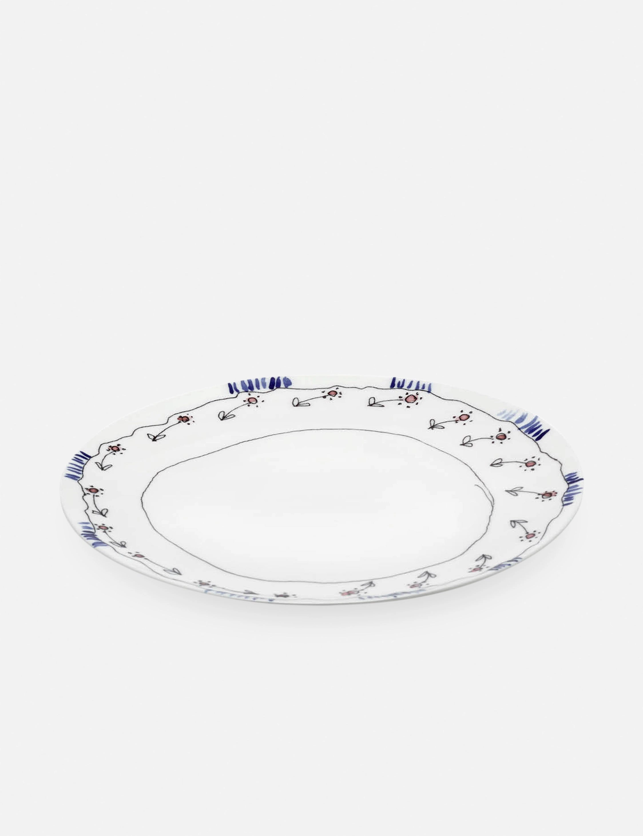 Midnight Flowers Dinnerware by Marni x Serax home decor,home accents,interior accessories