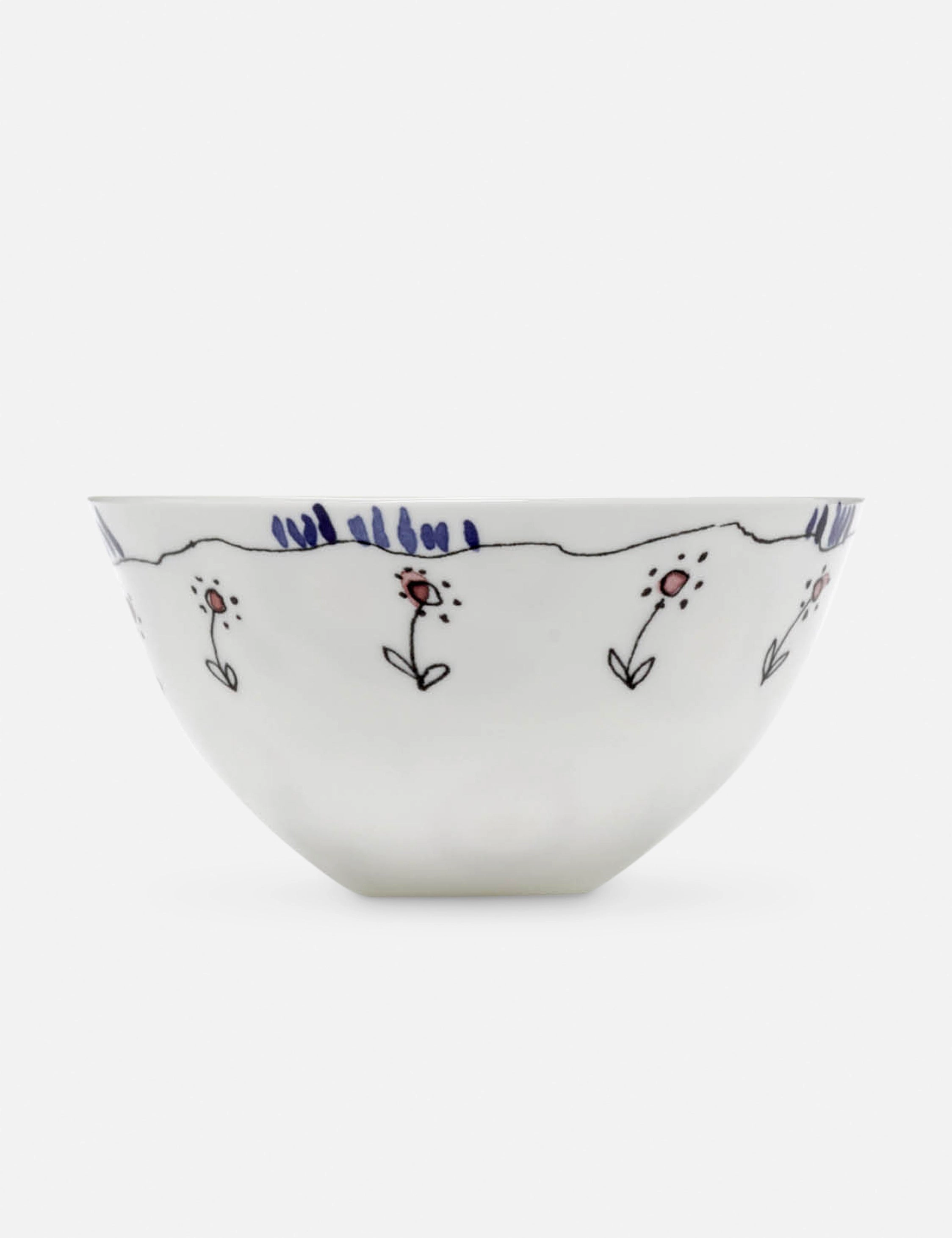 Midnight Flowers Dinnerware by Marni x Serax